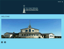 Tablet Screenshot of dickinsonfirst.org